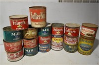 Vintage Coffee Cans