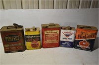 Vintage Lubricant Cans