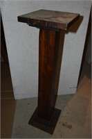 Wood Pedestal