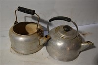 2- Aluminum Kettles