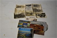 1930's Era Wyoming Post Cards & Stamps