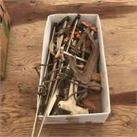 Assorted Glue Guns And Clamps