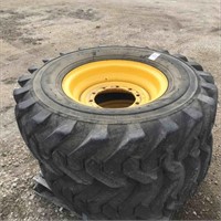 Pair Of 14.00- 24TG Grader Foam Filled Tires