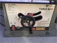 project master 10in table saw