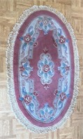 OVAL WOOL SMALL AREA RUG