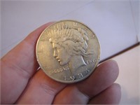 1935 S Silver Peace Dollar