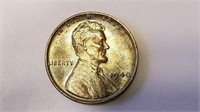 1940 Lincoln Cent Wheat Penny Uncirculated Toned