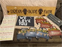 Group: Decorative Wall Signs