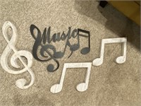Group: Music Symbols Wall Decor