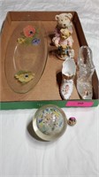 Glass Boots, Platter, Bears