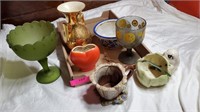 22 KT Gold Pearl Vase, Goblets, Vases/Flower Pots