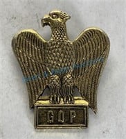 American eagle GOP pin back