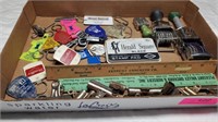 Date Stampers, Keychains, Clips, Rulers