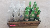 Wooden Pop Crate and Bottles