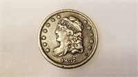1937 Capped Bust Half Dime High Grade