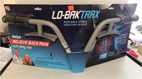 LO-BAK TRAX.  Portable Spinal Traction Device.