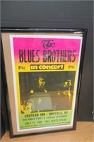 Framed Blues Brothers Poster