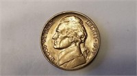 1939 D Jefferson Nickel Uncirculated Rare Date