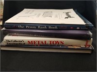 (5) Reference Books on Toys and Banks