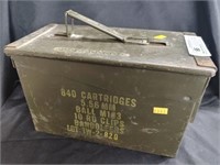 Military 5.56 mm Ammo Box.