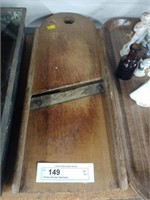Primitive Wooden Slaw Board