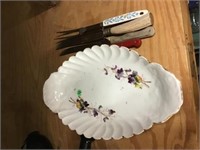 Platter And Knives