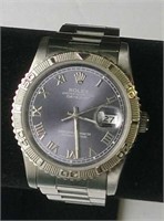 Men's Rolex Auto-Date Watch-Working-Likely Replica