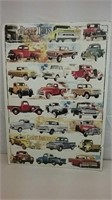 Pick-Up Trucks 1931-1980 Poster Board 26.75x38.5