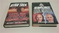 Two Star Trek Hardcover Books