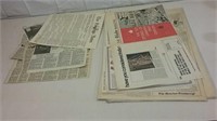 Various Laminated Papers With Interesting Stories