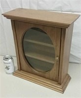 Mantel Or Wall Hanging 2-Tier Cabinet 14.5x6x16"H