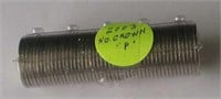 Roll Of 2003 Canada No Crown "P" 10 Cent Coins
