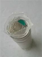 Roll Of Coloured 2011 25 Cent Coins