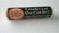 Mint Roll Canada's Last One Cent Coins