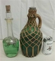 Two Vintage Decorative Bottles