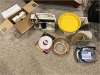Group: Sewing Machine and Accessories