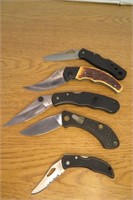 Frost Cutlery Lot of Pocket Knives