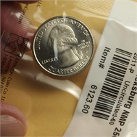 2011 P MS Vicksburg Quarter Dollar