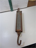 Vintage Hanson 100 lbs Hanging Scale