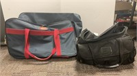 (2) travel duffle bags