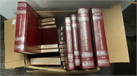 Large box of The World Books including