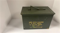 Large metal Army ammo box