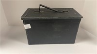 Large Metal Army ammo box