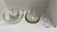 Glass apple dishes