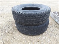 (2) 265/75R 16 tires