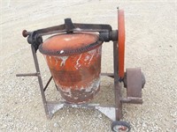 Cement mixer w/elect motor