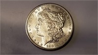 1881 S Morgan Silver Dollar Uncirculated