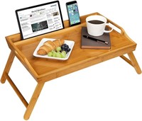 Rossie Home Media Bed Tray with Phone Holder -