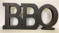 Wooden BBQ letters Hobby Lobby