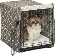 Midwest Homes for Pets CVR24T-BR Dog Crate Cover,